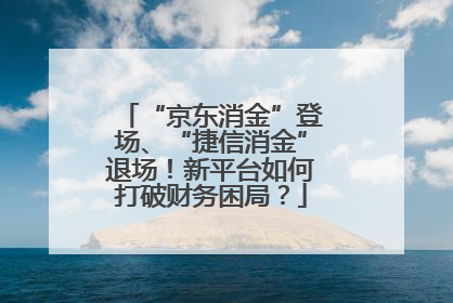 “京东消金”登场、“捷信消金”退场！新平台如何打破财务困局？
