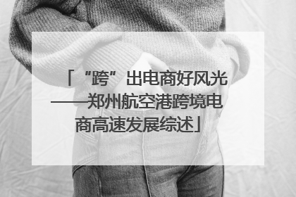 “跨”出电商好风光——郑州航空港跨境电商高速发展综述