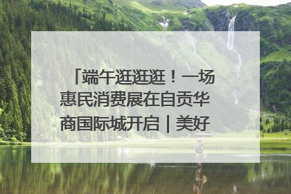 端午逛逛逛！一场惠民消费展在自贡华商国际城开启｜美好生活有“盐”味