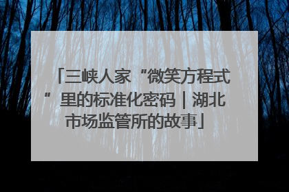 三峡人家“微笑方程式”里的标准化密码｜湖北市场监管所的故事