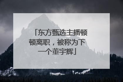 东方甄选主播顿顿离职，被称为下一个董宇辉