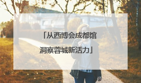 从西博会成都馆洞察蓉城新活力
