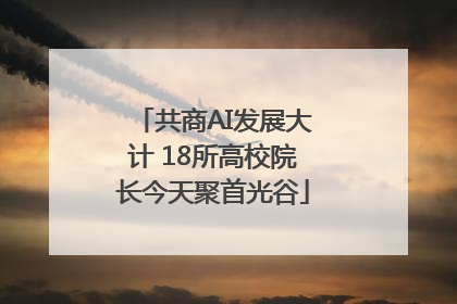 共商AI发展大计 18所高校院长今天聚首光谷