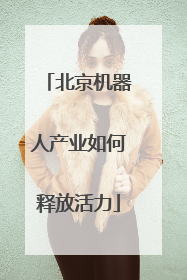 北京机器人产业如何释放活力