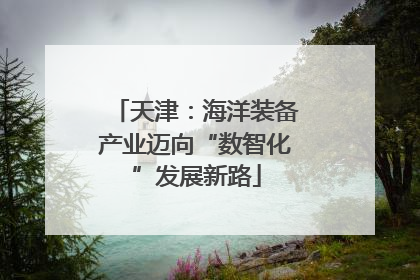 天津：海洋装备产业迈向“数智化”发展新路