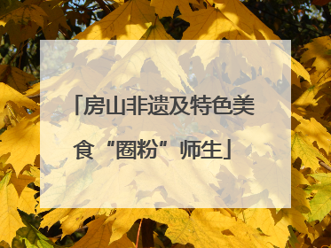 房山非遗及特色美食“圈粉”师生