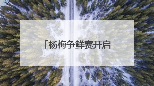 杨梅争鲜赛开启舌尖上的狂欢 看看谁最能代表浙江的“甜”？