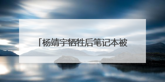杨靖宇牺牲后笔记本被日伪军警掳走，尘封85年的档案首次公布