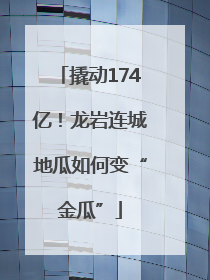 撬动174亿！龙岩连城地瓜如何变“金瓜”