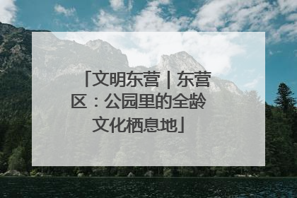 文明东营｜东营区：公园里的全龄文化栖息地