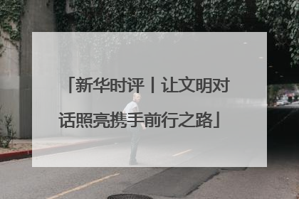 新华时评丨让文明对话照亮携手前行之路