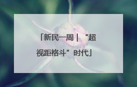 新民一周｜“超视距格斗”时代