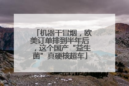 机器干冒烟，欧美订单排到半年后，这个国产“益生菌”真硬核超车