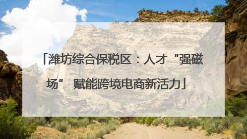 潍坊综合保税区：人才“强磁场” 赋能跨境电商新活力