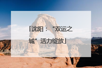 沈阳：“双运之城”活力绽放
