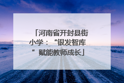 河南省开封县街小学：“银发智库”赋能教师成长