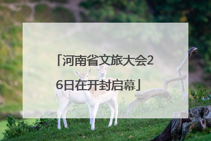 河南省文旅大会26日在开封启幕