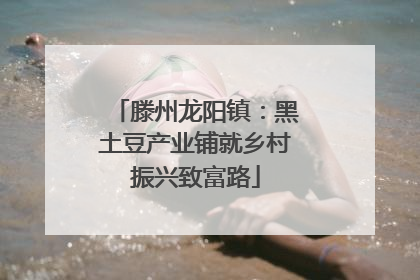 滕州龙阳镇：黑土豆产业铺就乡村振兴致富路