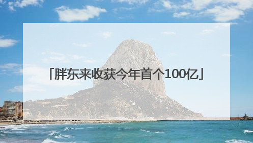 胖东来收获今年首个100亿