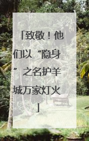 致敬！他们以“隐身”之名护羊城万家灯火