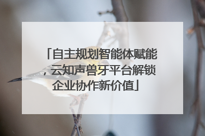 自主规划智能体赋能，云知声兽牙平台解锁企业协作新价值