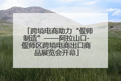 跨境电商助力“偃师制造”——阿拉山口-偃师区跨境电商出口商品展览会开幕