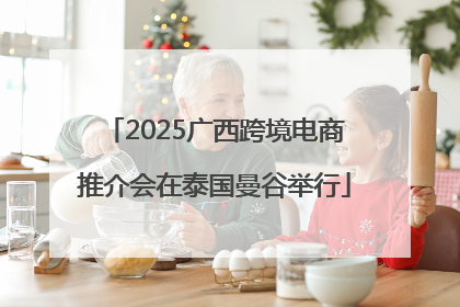 2025广西跨境电商推介会在泰国曼谷举行