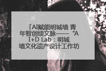 AI赋能明城墙 青年智创续文脉——“AI+D Lab：明城墙文化遗产设计工作坊”在南京开营